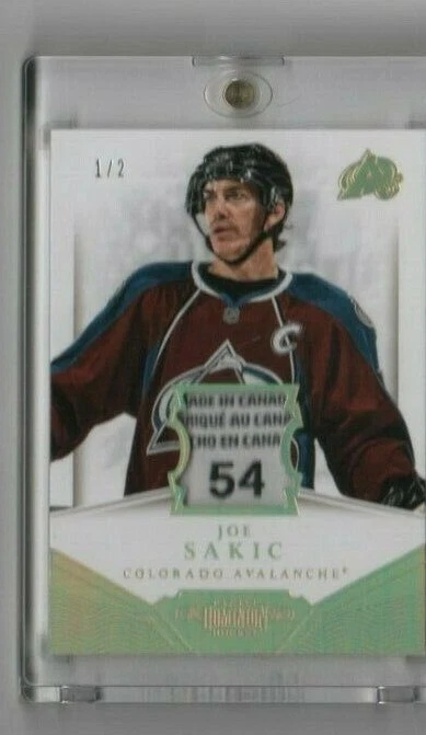 JOE SAKIC 2013-14 Panini Dominion TAG GOLD 1/2 - Image 1 of 1