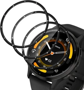 3X 3D Schutzglas Glasfolie für Garmin Venu 3 Panzerfolie Full Screen CURVED - Picture 1 of 8