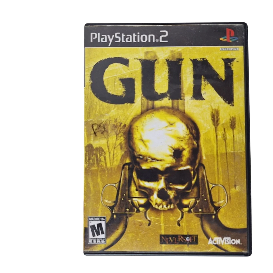 Gun (Sony Playstation 2, 2005) Game, Manual And Case - Image 1 of 3