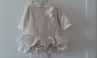 Vestito bambina battesimo Bufi made in Italy usato  - Immagine 1 di 2