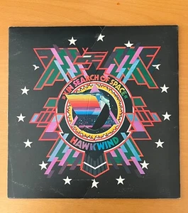 HAWKWIND X IN SEARCH OF SPACE Vinyl UK 1ST PRESS 1971 Rare ‘RAYS’ cut EX/EX - Picture 1 of 17