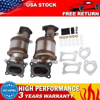 Convertidor catalítico para Acura TL 2009-2014 3,5 L/3,7 L con junta delantera izquierda y derecha Foto 1 de 4