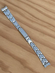 Vintage 1972 Rolex Folded Link 7834 13mm Watch Bracelet 366 End Links - Picture 1 of 19