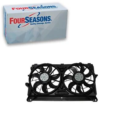 4 Seasons Dual Radiator and Condenser Fan Assembly For 2007-2010 GMC Yukon - Image 1 of 4