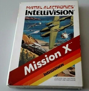 Jeu Mattel Intellivision "Mission X" complet en boîte (n°1432S) - Imagen 1 de 7