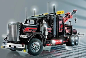 Lego 8285 Camion rimorchio - LBG MODEL Technic Model 100% completo RARO USATO - Foto 1 di 9