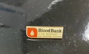 Blood Bank of San Bernardino & Riverside Counties Pin - Picture 1 of 2