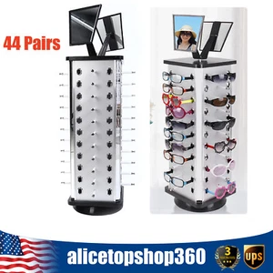 Sunglasses Display Stand, 360° Rotating Glasses Display Stand Eyewear Display - Picture 1 of 13