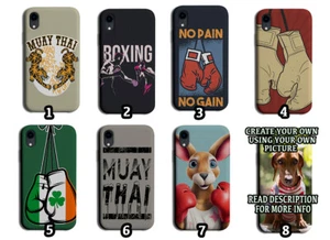 Funda de teléfono de boxeo con guantes de boxeo diseño para hombres niños luchador de Muay Thai - Imagen 1 de 1