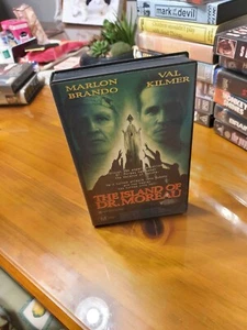 The Island Of Dr Moreau VHS Cult Val Kilmer 90's Richard Stanley Directed - Picture 1 of 3