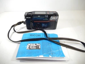 CÁMARA DE PELÍCULA DE 35mm Point & Shoot Ricoh FF90 DE COLECCIÓN FUNCIONANDO - Imagen 1 de 7