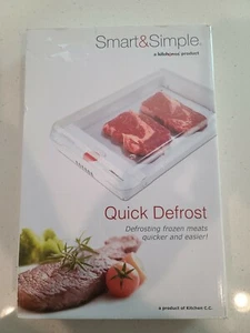Fast Defrosting Tray Kitchen Meat Fish Food Quick Fast Thaw Defrost Board Trays - Picture 1 of 5