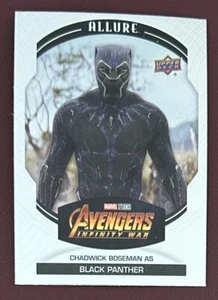 2022 Upper Deck Marvel Allure Chadwick Boseman als Black Panther #78 - Bild 1 von 2
