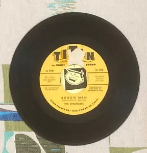 The Strangers 45 Boogie Man / Young Maggie 1960 Rockabilly Instrumental VG+ - Imagen 1 de 2