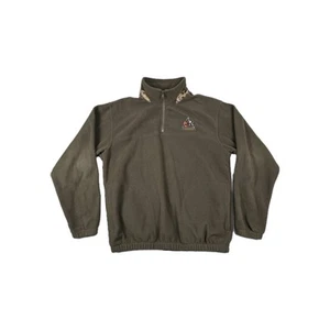 Delta Waterfowl by White Water Outdoors Brown Fleece Jacket Men's Size Medium - Picture 1 of 8