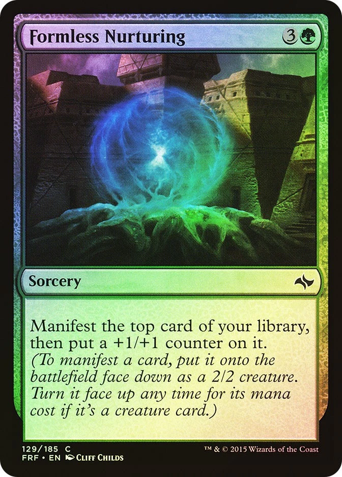 MTG FOIL Formless Nurturing  - Fate Reforged #129 - Image 1 of 1