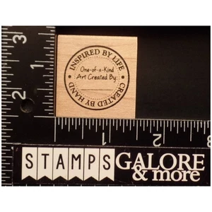 Stampabilities Rubber Stamps INSPIRED BY ONE OF A KIND CREATED BY STAMPED #T11 - Picture 1 of 1