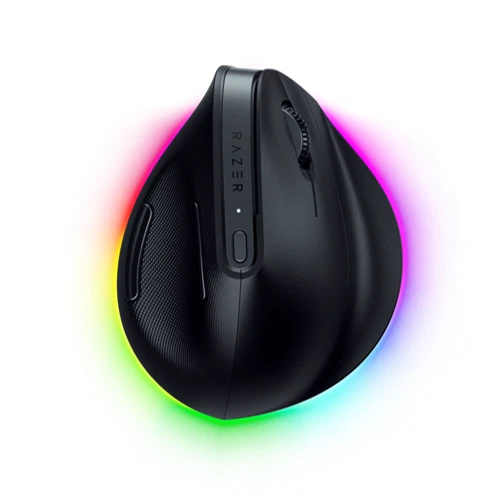 Razer Pro Click V2 Vertical (Black) 30K DPI, 2.4G/Bluetooth/USB-C, Ergonomic - Image 1 of 1