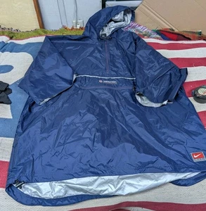 Vintage UConn Huskies Basketball Nike Team Pullover Windbreaker Jacket Mens 2XL - Picture 1 of 11