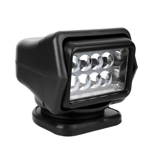 *´ Remote Control Led Search Light Waterproof Diecast Aluminum Housing Work - Picture 1 of 8