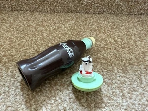 Coca Cola Spinning Bottom Flasche Eisbär - Bild 1 von 2