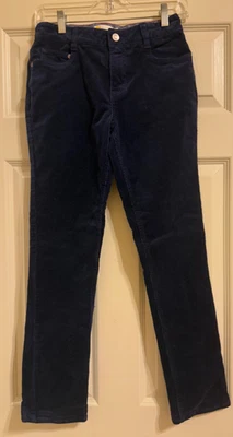 Pantalones Mini Boden Azul Marino Cordones Cintura Ajustable Niñas Usados en Excelente Condición Talla 13 Foto 1 de 2
