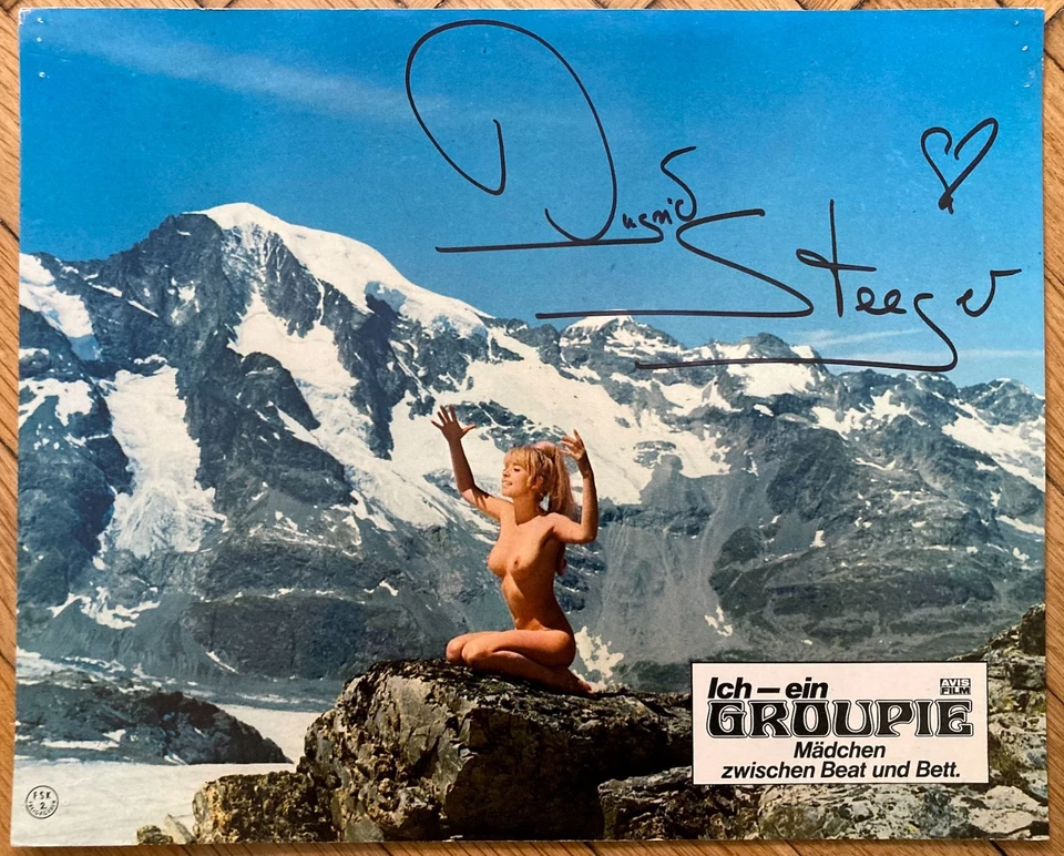 ICH - EIN GROUPIE * EA Aushangfoto * TOP-MOTIV SIGNIERT von INGRID STEEGER * - Bild 1 von 1