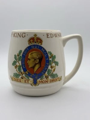 Vintage Lancasters Limited King Edward VIII Coronation Mug  Woods  England - Image 1 of 4