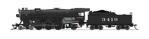 Broadway Limited 7980 N ATSF Heavy Pacific 4-6-2 Steam Locomotive with DCC #3419 - Picture 1 of 1