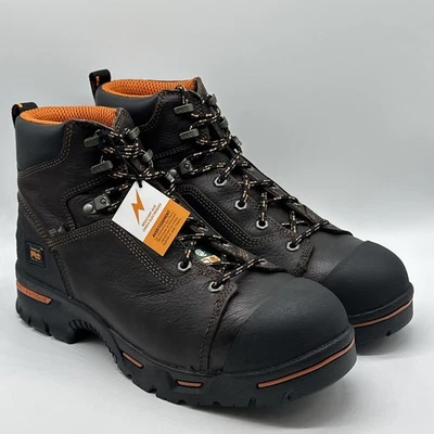 Timberland PRO Endurance Men's 11.5 Steel Toe 6'' Safety Work Boot Waterproof - Image 1 of 4