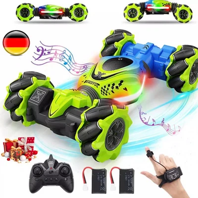 Kinder Ferngesteuertes Auto mit Handsteuerung Rc Auto, RC Stunt Car 4WD Crawler - Bild 1 von 4