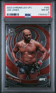 PSA 8 2023 Panini Chronicles UFC #392 Jon Jones - Imagen 1 de 2
