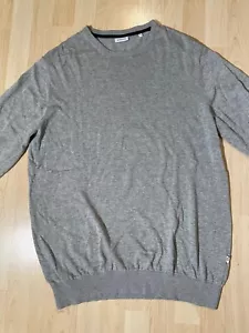 Seidensticker Pullover XL Herren Hell Grau Rundhals Cotton zu Hemd / Jeans Pulli - Bild 1 von 11