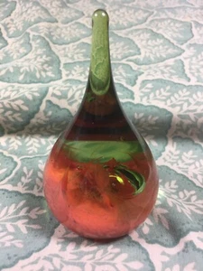 Caithness Scotland Glas Briefbeschwerer - Moondrop - Bild 1 von 5