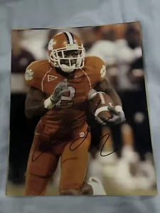 Chansi Stuckey SIGNIERT Clemson Tigers 8x10 FOTO COA - Bild 1 von 2