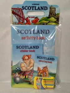 Schottland Aktivitäts- und Malset für Kinder - Bild 1 von 1