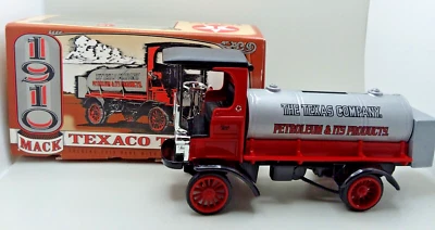 Ertl 1910 Mack Texaco Tanker Series 12 Metal # F122 NIB  Toy Truck Bank with key - Image 1 of 4