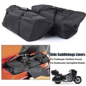 For Indian Chieftain / Roadmaster Luggage Linner Liners Bag Mounting Straps Kit - Picture 1 of 9