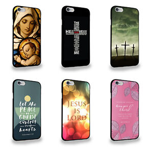 JESUS CHRISTIAN CROSS BIBLE VERSESoft Phone Cover Skin for iPhone iPod