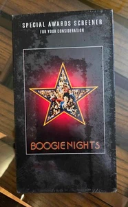 Boogie Nights 1997 FYC Screener VHS Mark Wahlberg Julianne Moore Burt Reynolds - Picture 1 of 2