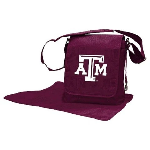 Texas A&M Aggies NCAA LilFan Diaper Messenger Bag Cover