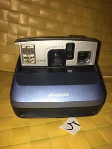 Vintage Polaroid One600 Instant Flash Film Camera Blue, untested - Picture 1 of 5
