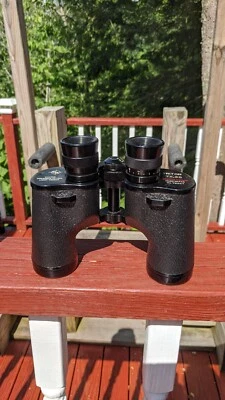 Early Swift & Anderson TRITON 7x,35 Binocular w/Case: Cleaned & Lubed! - Image 1 of 4