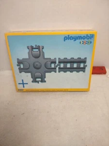 PLAYMOBIL 1-2-3 TRAIN TRACK 6951 TRAIN TRACKS COLLECTABLE VINTAGE TRACK #6951 - Picture 1 of 4