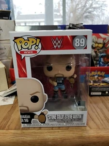 WWE Stone Cold Steve Austin 7-Eleven Funko Pop Exclusive 89 w/ pop stack - Picture 1 of 6