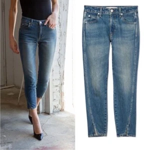 AMO mid-rise twist seam ankle skinny jeans NEW SZ 26 - Picture 1 of 9