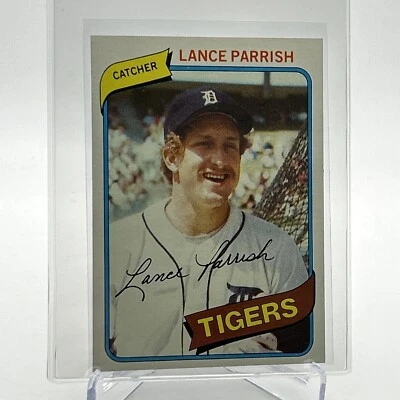 Tarjeta de béisbol 1980 Topps Lance Parrish #196 casi nueva-como nueva envío gratuito Foto 1 de 3