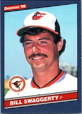 Bill Swaggerty 1986 Donruss #594 Baltimore Orioles - Image 1 of 2