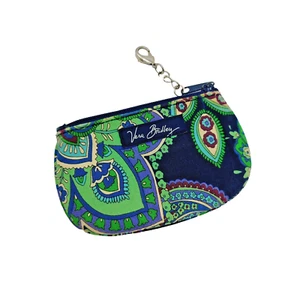 Vera Bradley Blue Rhapsody Coin Purse Wallet Zipper - Picture 1 of 3