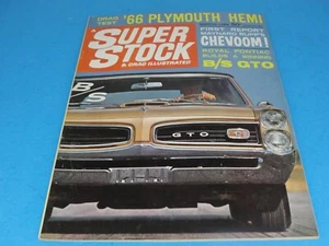 SUPER STOCK & DRAG ILL magazine March 1966 Pontiac GTO Plymouth Hemi race racing - Picture 1 of 4